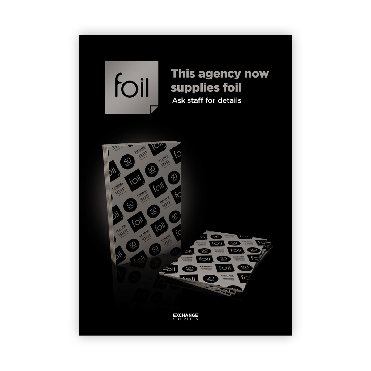 Foil poster (A4)