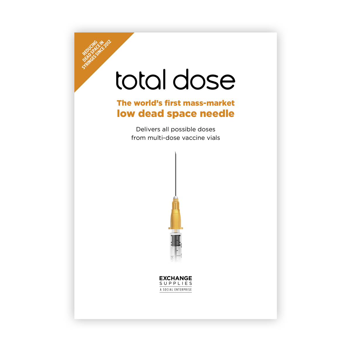 Total Dose Low Dead Space Needles and Vaccine delivery