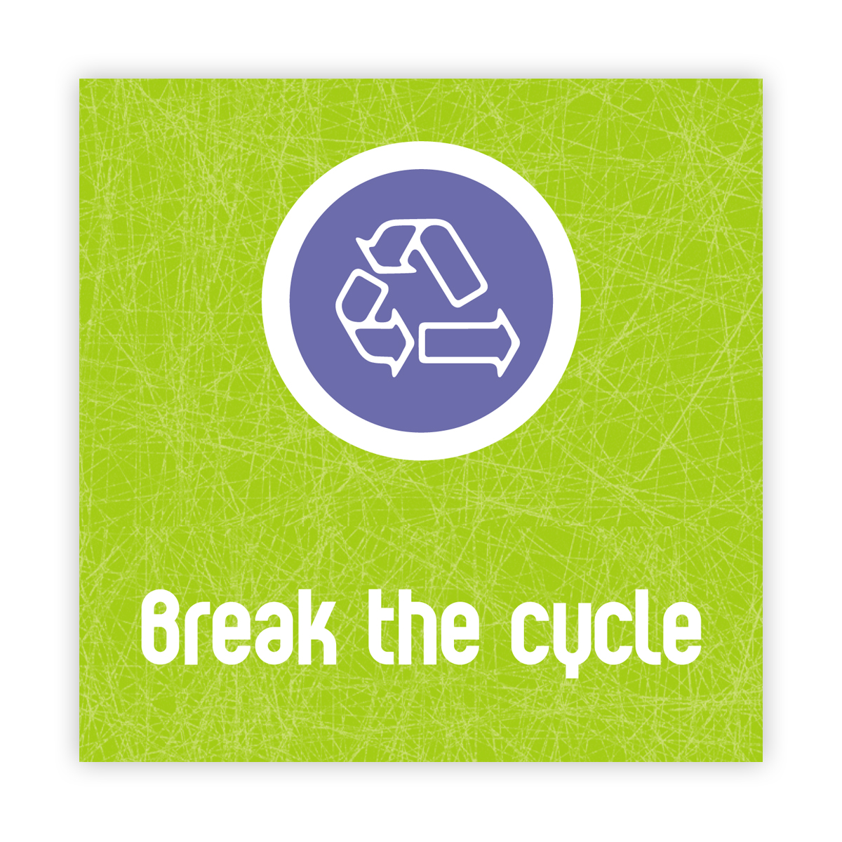 Break the cycle campaign: leaflet
