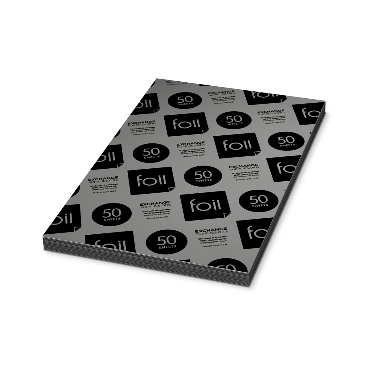 Foil: pack of 50 sheets 