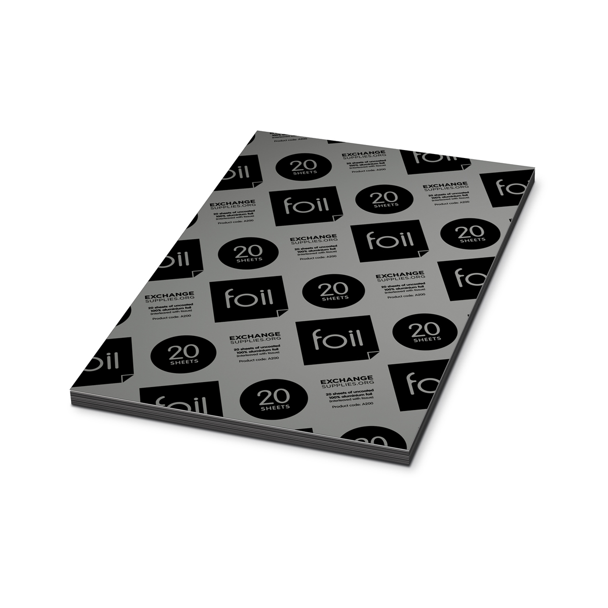 Foil: pack of 20 sheets