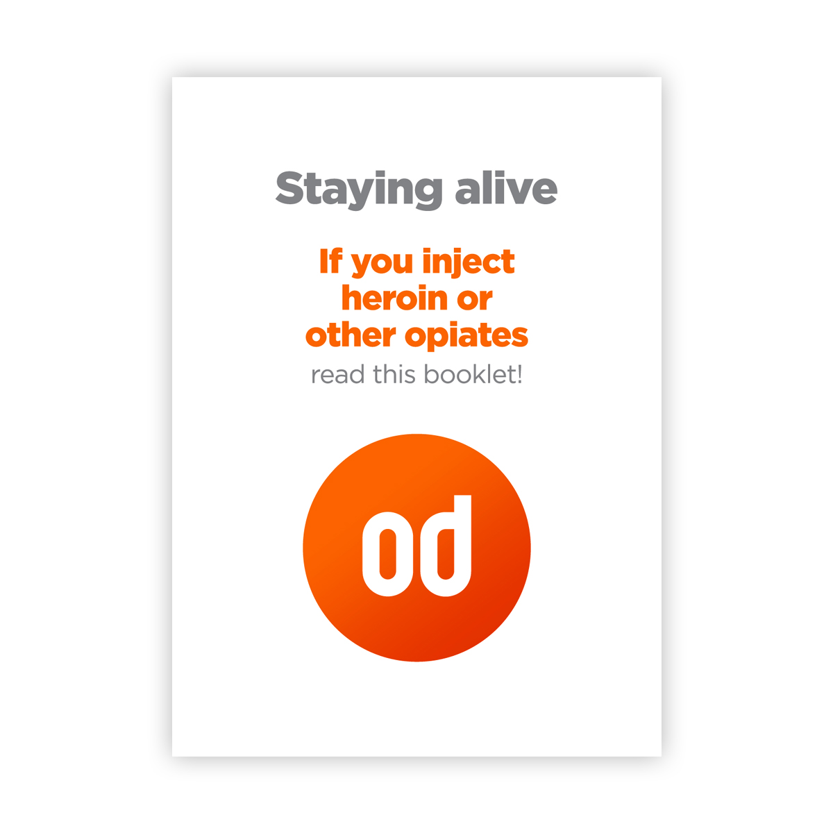 Staying alive (od booklet)