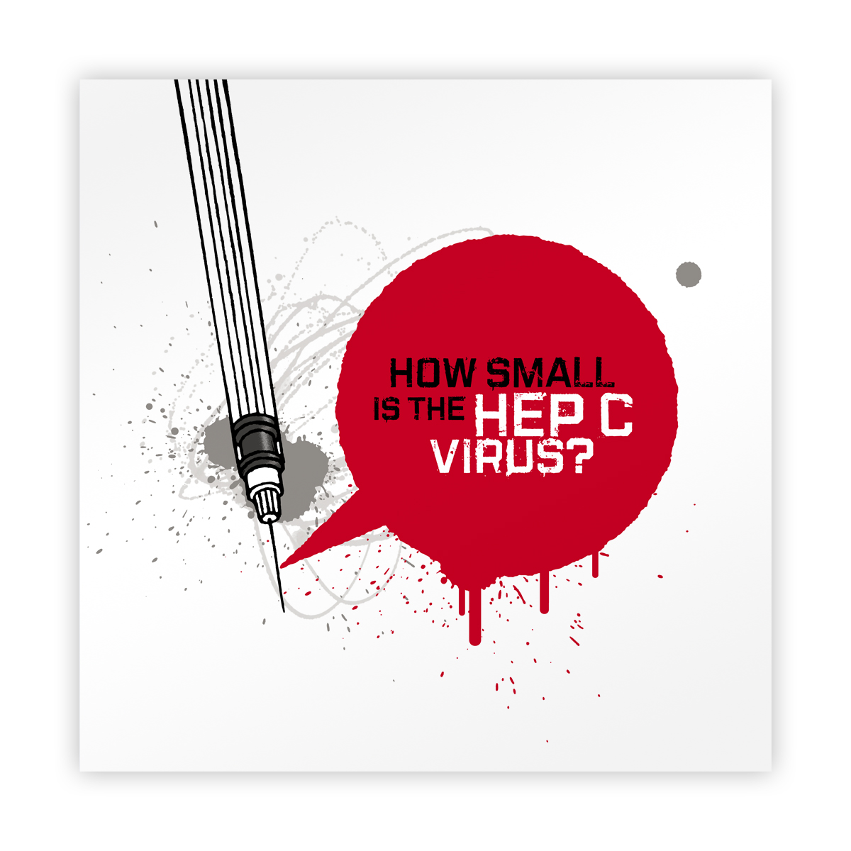 How small is the hep C virus? – leaflet
