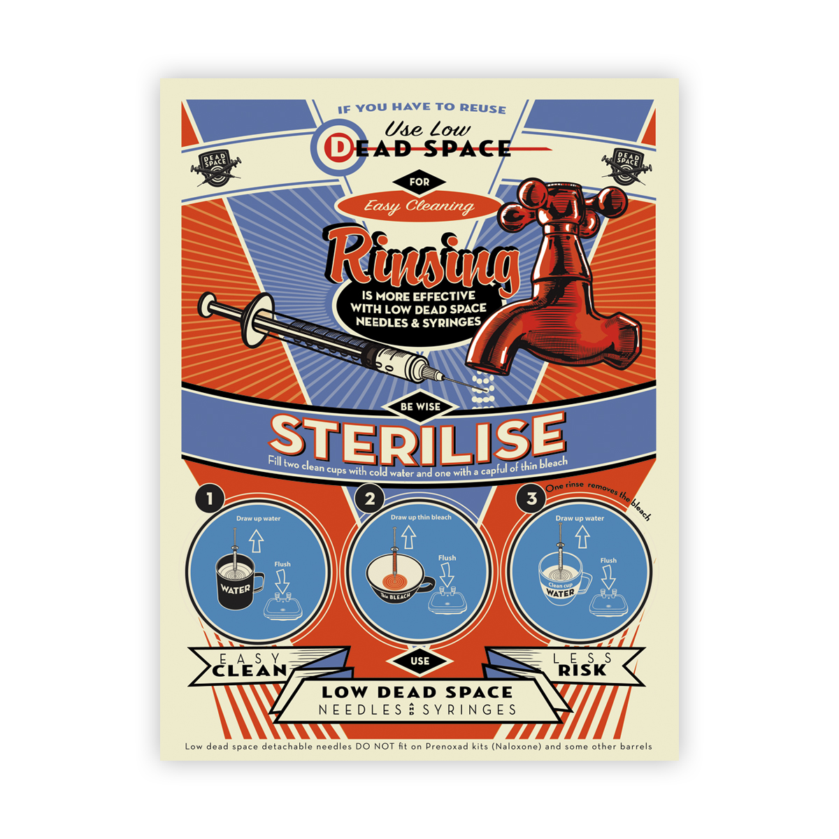 Be wise, sterilise poster 
