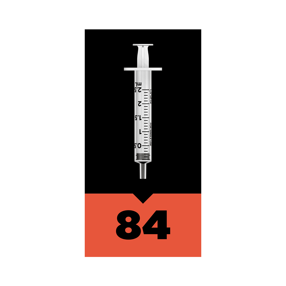 Steroid multi-cycle pack | 84 syringes