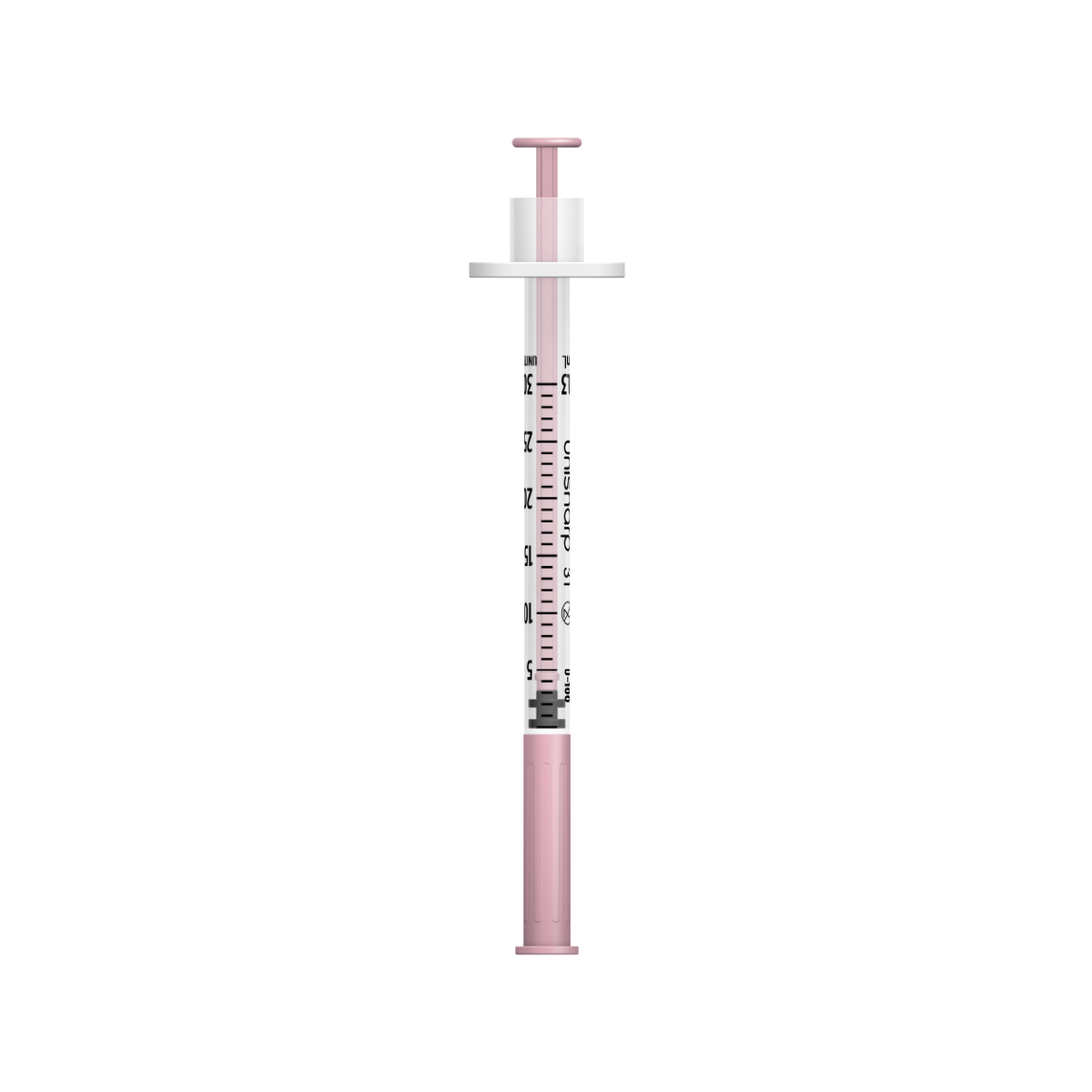 NEW Unisharp 31G 0.3mL fixed needle syringe 