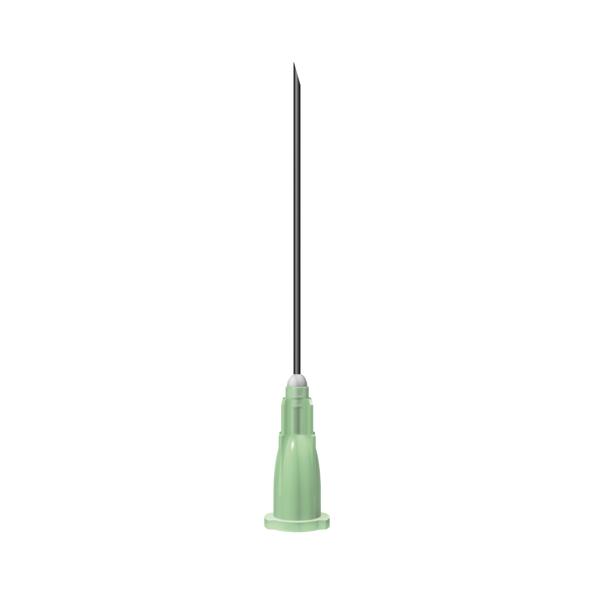 Unisharp: Green 21G 38mm (1½  inch) needle