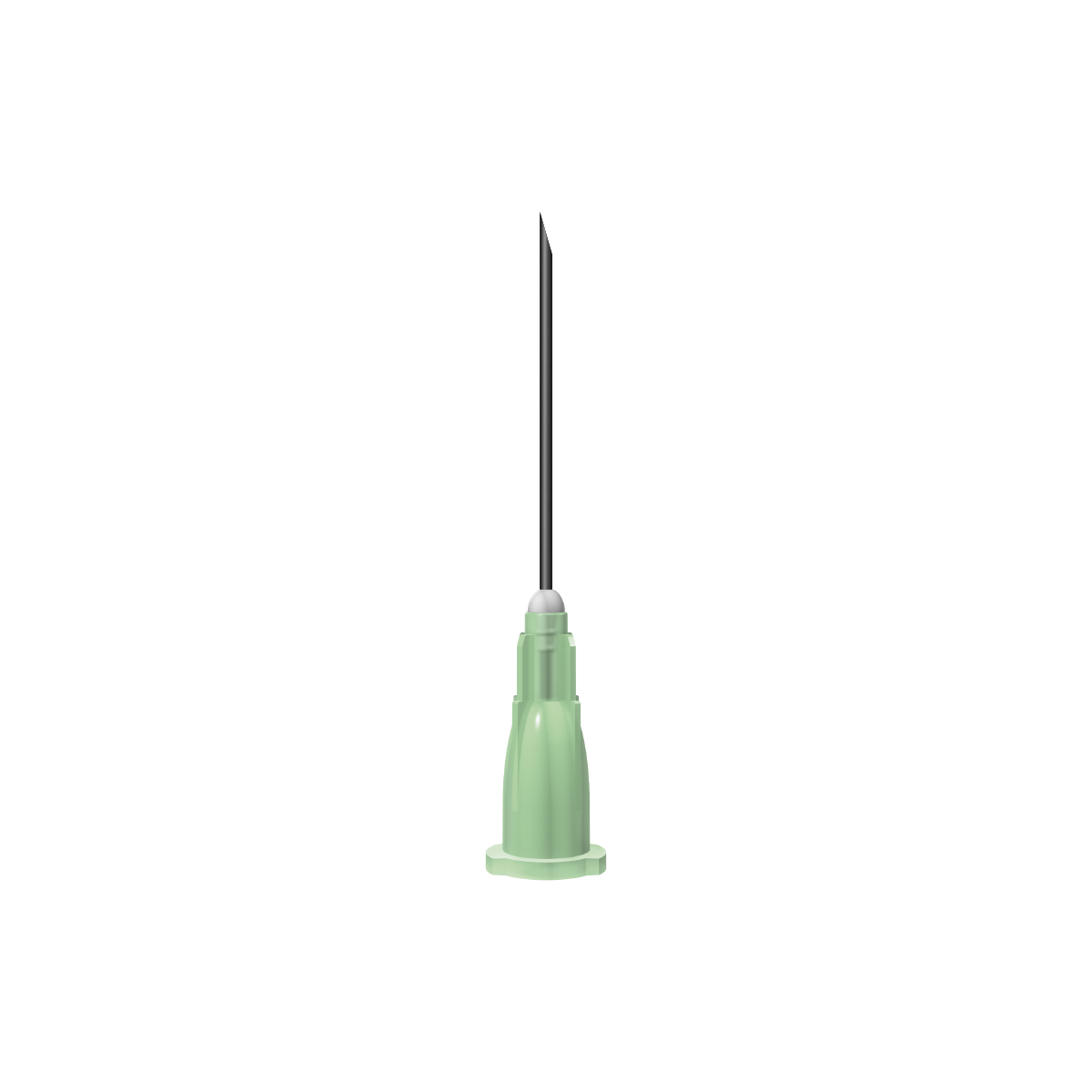 Unisharp: Green 21G 25mm (1 inch) needle