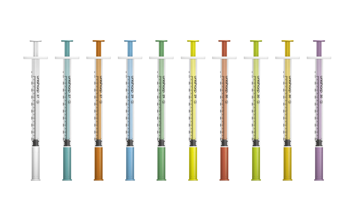 1ml Fixed Needle Syringes